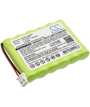 7.2V 700mAh NiMH Batteria per Honeywell Lynx Plus