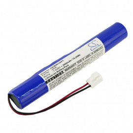 Batería 7.4V 2.6Ah Li-Ion 2ICR para la lámpara BAYCO SLR-2120