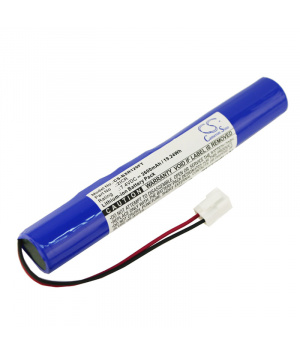 Batterie 7.4V 2.6Ah Li-Ion 2ICR für BAYCO SLR-2120 Lampe