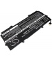 11.4V 3.9Ah Li-Polymer battery for HP Chromebook 13 G1