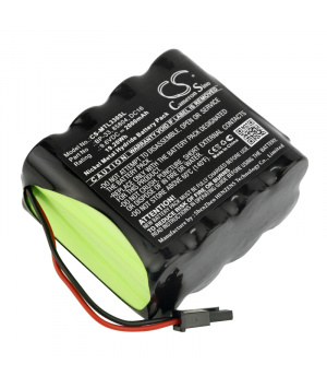 Battery 9.6v 2Ah NiMh for Martel BetaGauge 330 Calibrator