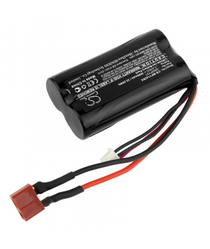 Batterie 7.4v 3Ah Li-ion pour buggy RC WLtoys 12423