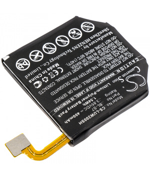 Battery 3.85V 400mAh LiPo for smartwatch LG W200