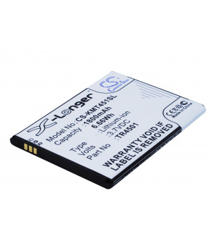Akku 3.7V 1.8Ah Li-Ionen für KAZAM Trooper 451, ARCHOS 50