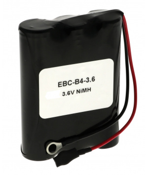 Batterie 3.6V 3.8Ah NiMh Pour feu de signalisation Sealite SL60