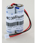 Batterie 2.4V 800mAh 2KRMT 15/49 BAES 806525