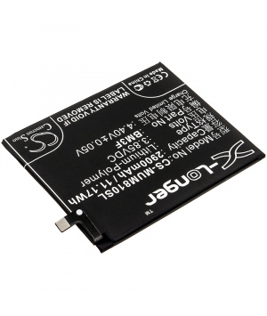 Batterie 3.85V 2.9Ah LiPo pour smartphone Xiaomi MI 8 explorer