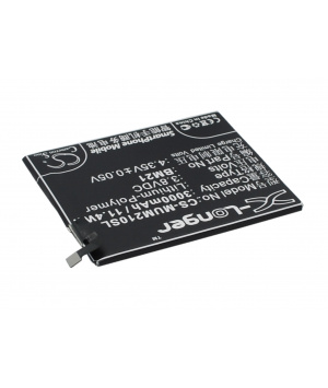 Batterie 3.8V 3Ah LiPo BM21 pour Xiaomi Libra, Mi Note