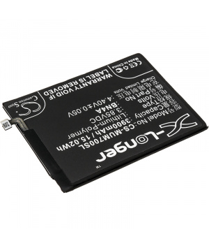 Batterie 3.85V 3.9Ah LiPo BN4A pour Xiaomi Redmi Note 7