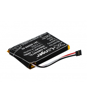 3.7V 0.4Ah LiPo batería para Garmin Delta Sport collar