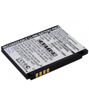 Batteria 3.7V 0.85Ah Li-ione LGIP-490A per LG Lotus