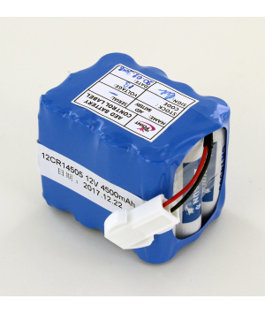 Batterie 12V 4.5Ah Lithium pour défibrillateur Life-Point Pro