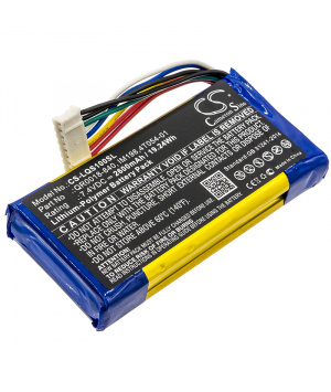 7.4V 2.6Ah LiPo battery for QOLSYS IQ Panel