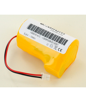 Batteria 3.6V 6Ah Lithium Bat-C per trasmettitore amputato wireless