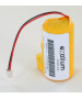 Battery 3.6V 6Ah Lithium Bat-C for wireless amputee transmitter