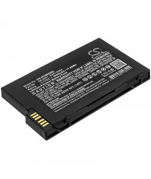 Batterie 3.7V 4.85Ah LiPo 06-8001 pour Humanware BrailleNote / VoiceNote Apex (BAPI-0004)