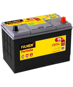 Fulmen Starter Batterie Formel 12V 95Ah 720A In FB954