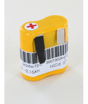 Batterie 4.8V 0.150Ah pour Grässlin digi 56-72 interrupteur horaire Catalogue Produits