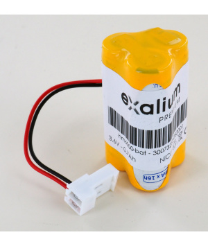 Batteria 3.6V 700mAh NiCd per schlumberger switch hm6000 Batteria 3.6V 700mAh NiCd per schlumberger switch hm6000