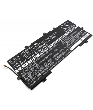 Battery 11.4V 3.9h LiPo VR03XL for HP Pavilion 13-D