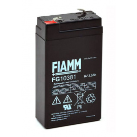 Blei 6V 3.8Ah FG10381 Fiamm Akku