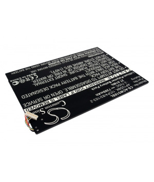 Batterie 3.7V 7.3Ah LiPo AP12D8K pour Acer Iconia Tab A3