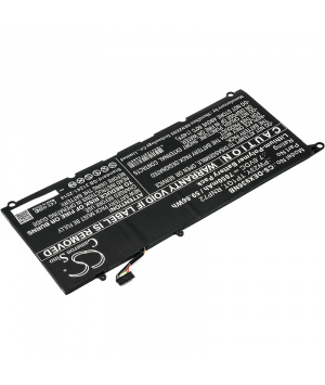 7.6V 3.9Ah 7VKV9 para la batería LiPo del DELL Latitude 12 7275