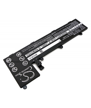 Batterie 11.4V 3.6Ah LiPo pour Lenovo ThinkPad Yoga 11e Chromebook (00HW042)