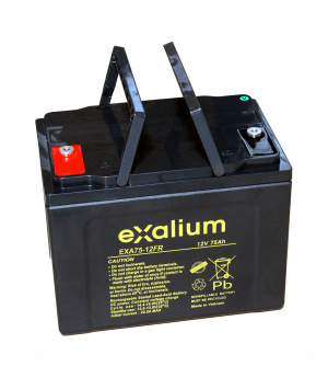 Battery lead Exalium 12V 75Ah V0 EXA75-12FR
