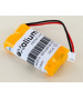 Batteria 2.4V 800mAh NiCd 2VSTAAL per aEES ASTUS LED