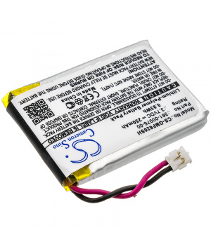 Batterie 3.7V 250mAh LiPo pour Montre GPS GARMIN Forerunner 620 (361-00076-00)