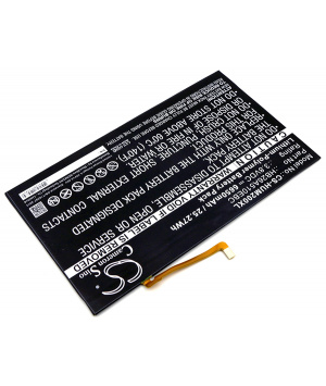 Battery 3.8V 6.65Ah LiPo for Huawei Mediapad M2 10.0