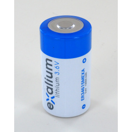 Pile lithium 3.6V 13Ah D EXALIUM (ER34615MEXA)
