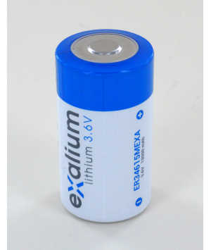 Lithium battery 3.6V 13Ah D EXALIUM ER34615MEXA