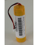 Battery of block of autonomous help lighting of safety 2.4V 1.6Ah Saft Ura 111901, Legrand 62525