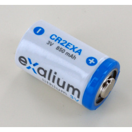 Lithium-Batterie 3V 0.85Ah CR15270, KCR2, CR17355 Exalium CR2EXA