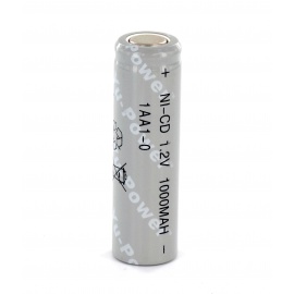 Accu YUASA AA 1.2V 1000mAh NiCd 1AA1-0 - welding pods