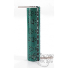 Accu 1.2V 3.8Ah NiMh 4/3 AU Panasonic - opposite welding pods
