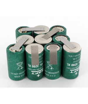 Batería 18V 2.1Ah Ni-MH para Black & Decker CD180GK2 - Batteries4pro