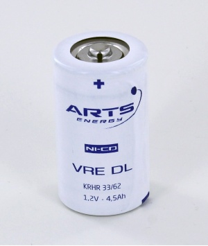 Batterie Saft 1.2V 4.5Ah VRE DL NiCd 791285