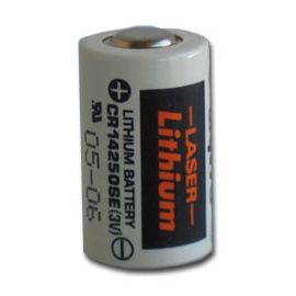 Batteria al litio Sanyo 3V CR14250 - baccelli di saldatura