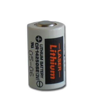 Batteria al litio Sanyo 3V CR14250 - baccelli di saldatura
