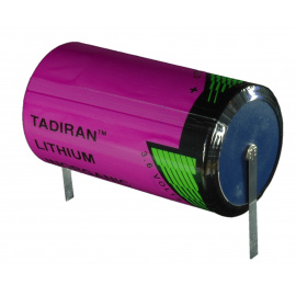 Pile Lithium 3.6V 19Ah D Tadiran + cosses (SL2780/T)