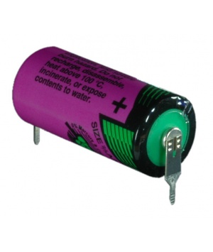 Tadiran Lithium Battery 3.6V 2/3AA SL-761 2 pegs