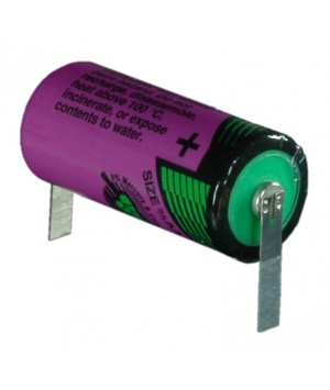 Batteria al litio Tadiran 3.6V 2/3AA SL-761 - baccelli di saldatura