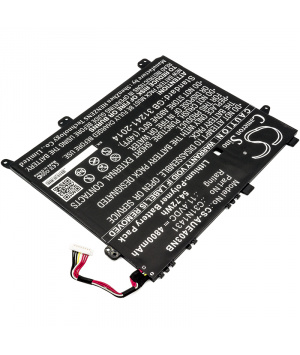 Akku 11.4V 4.8Ah LiPo C31N1431 für Asus VivoBook E403NA