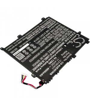 Batteria 11.4V 4.8Ah LiPo C31N1431 per Asus VivoBook E403NA