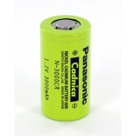 Panasonic Accu 1.2V 3Ah NiCd N-3000CR - pod di saldatura