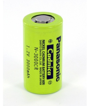Elément Ni-Cd 1,2V 3Ah Gaine Thermo Sanyo Cosses HBG (F734S0811)