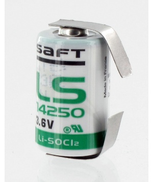 Batteria Alizio Saft 3.6V - 1/2AA LS14250 - Saldatura Pods